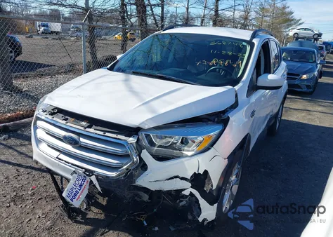 2018 Ford Escape Sel из США, поврежденный, VIN 1FMCU9HDXJUB40169